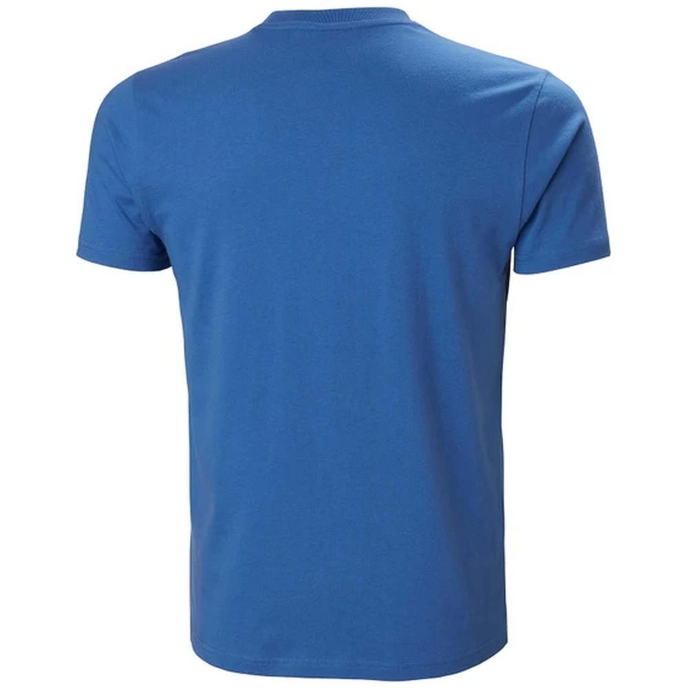 Camiseta de manga corta para hombre Helly hansen Box en color azul 2/4