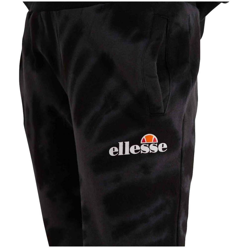 Pantalon largo para mujer Ellesse Hallouli tie dye en color negro 4/4