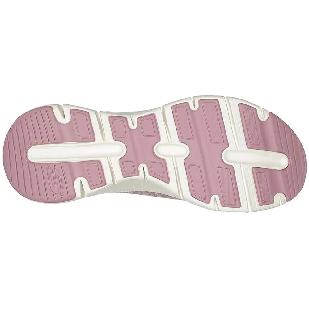 Zapatillas para mujer Skechers Arch fit quick start en color rosa 5/5