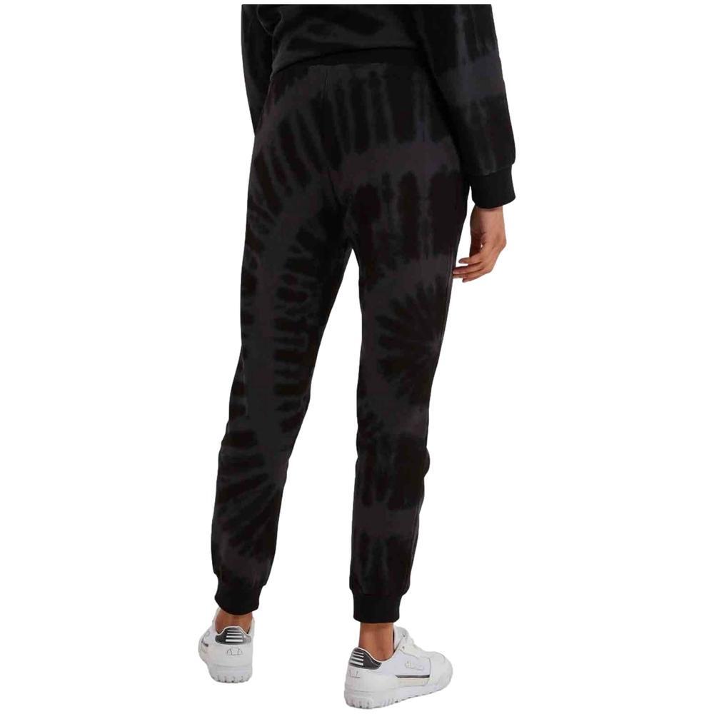 Pantalon largo para mujer Ellesse Hallouli tie dye en color negro 3/4