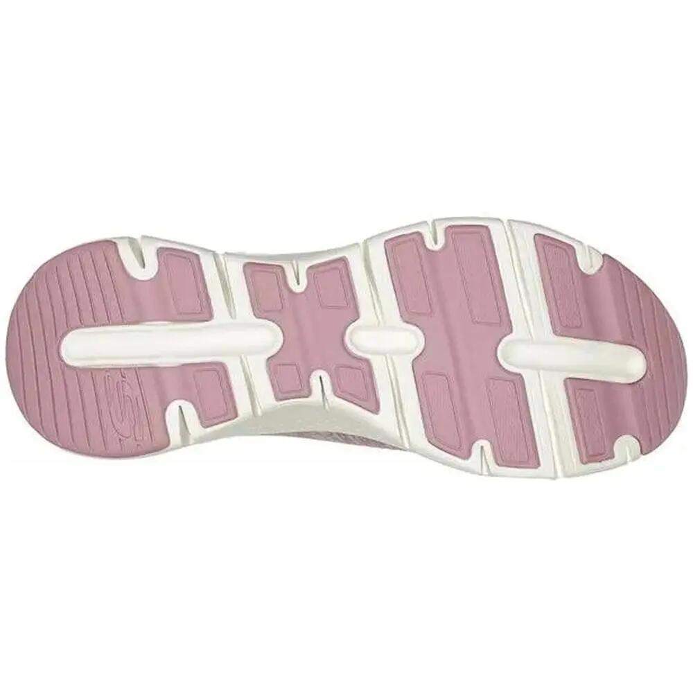 Zapatillas para mujer Skechers Arch fit quick start en color rosa 3/5