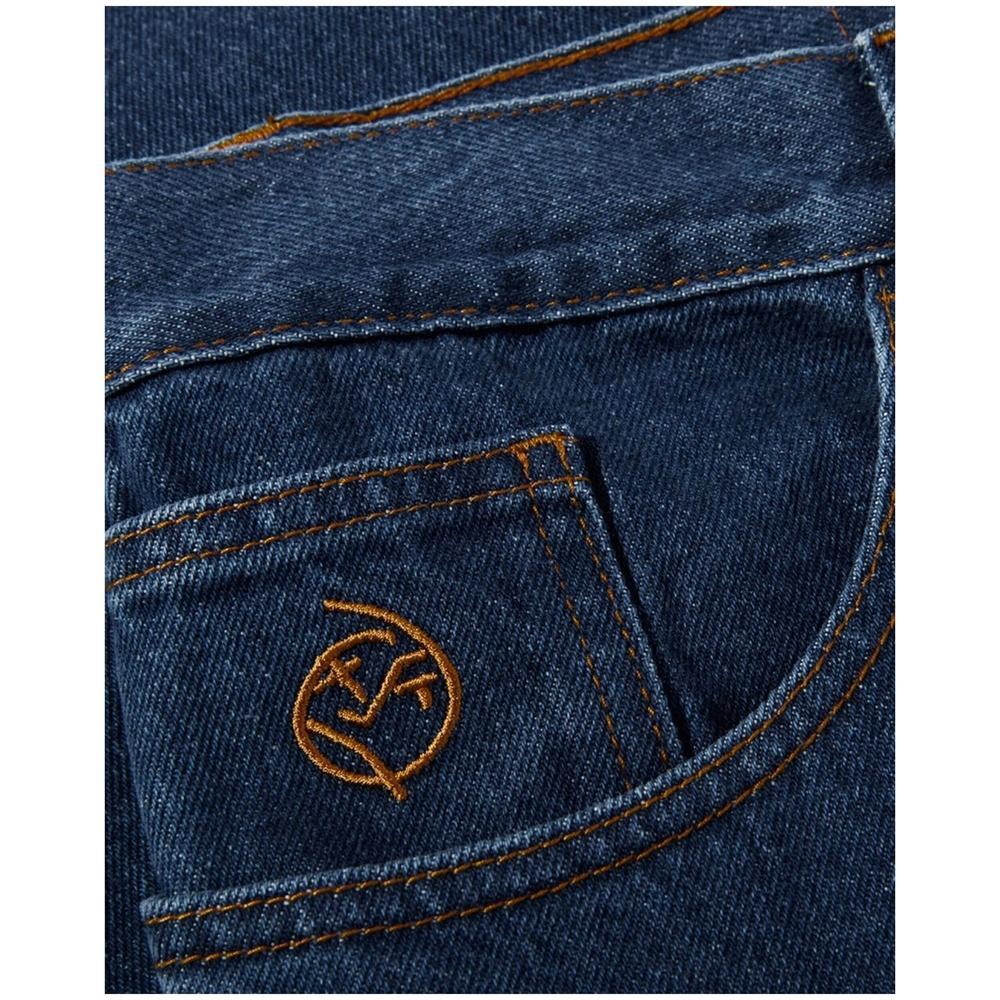 Pantalon largo para hombre Polar skate co Big boy en color azul 4/4