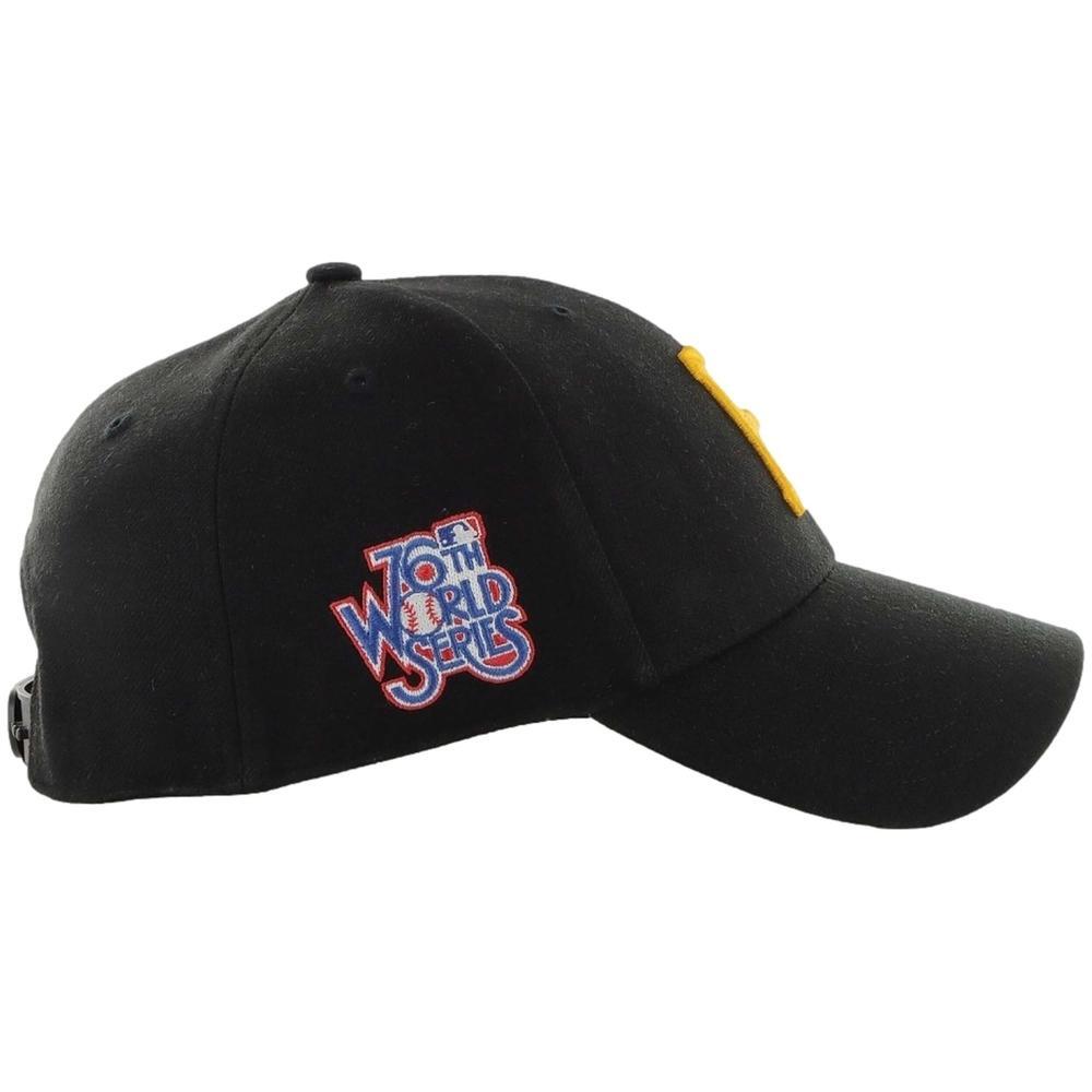Gorra para hombre 47 brand Mlb pittsburgh pirates en color negro 3/4