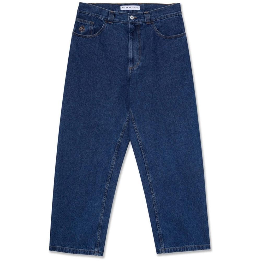 Pantalon largo para hombre Polar skate co Big boy en color azul 1/4