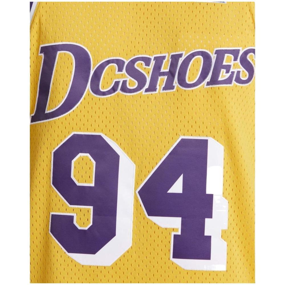 Camiseta de tirantes para hombre Dc shoes Showtime en color amarillo 3/4