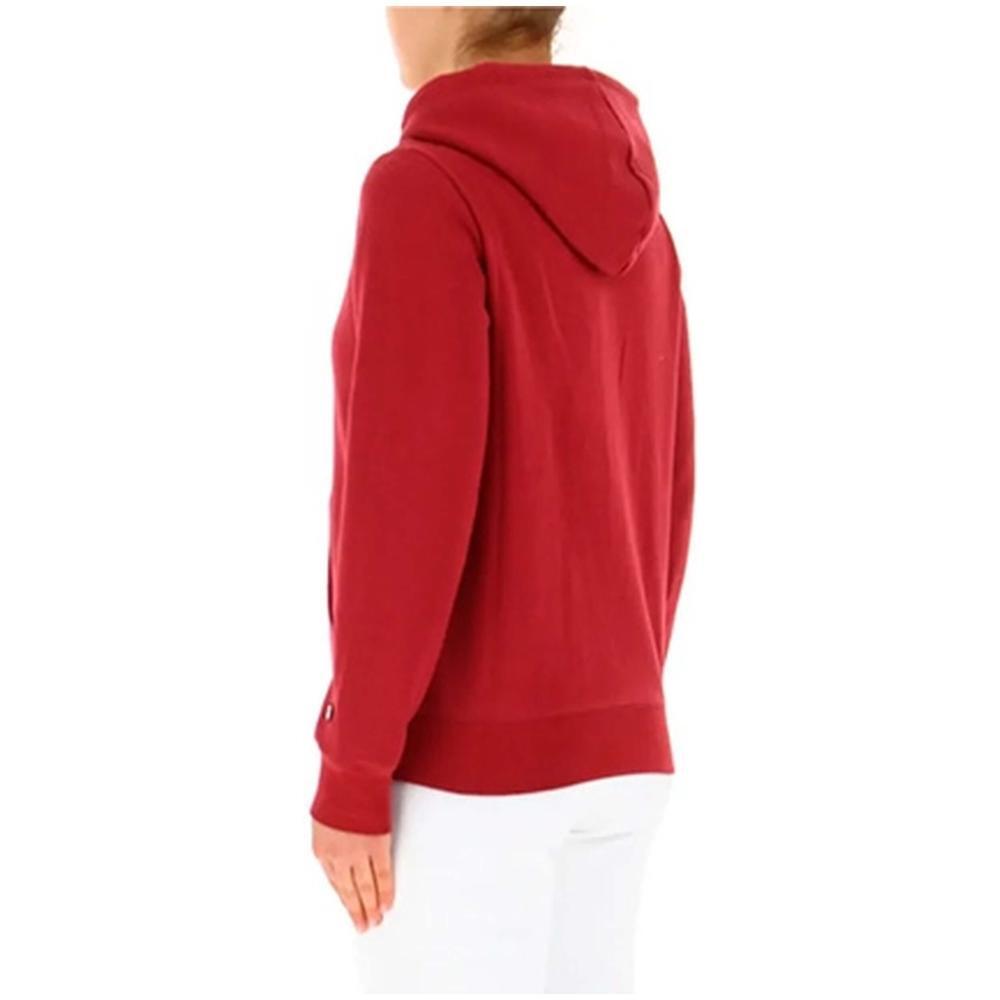 Sudadera con capucha para mujer Champion en color rojo 3/3
