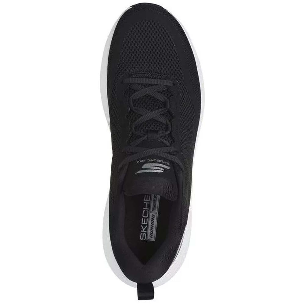 Zapatillas de la marca Skechers Go Run Supersonic para hombre en color negro. 4/5