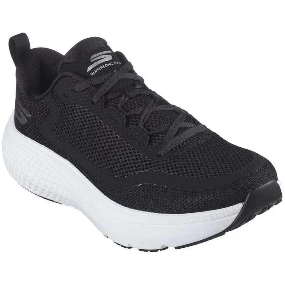 Zapatillas de la marca Skechers Go Run Supersonic para hombre en color negro. 5/5