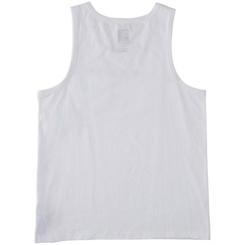 Camiseta de tirantes para hombre Dc shoes Star en color blanco