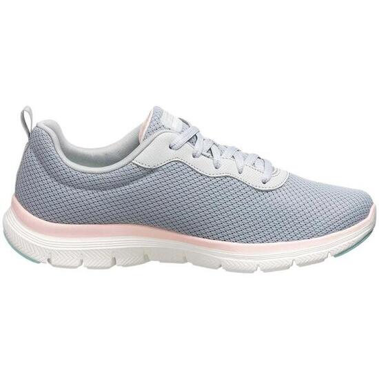 Zapatillas para mujer Skechers Flex appeal 4.0 en color gris