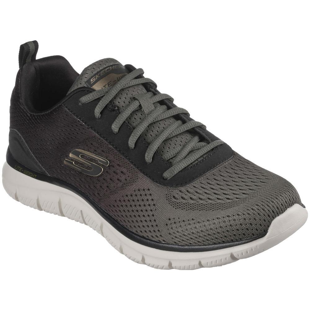 Zapatillas para hombre Skechers Track ripkent en color negro 5/5