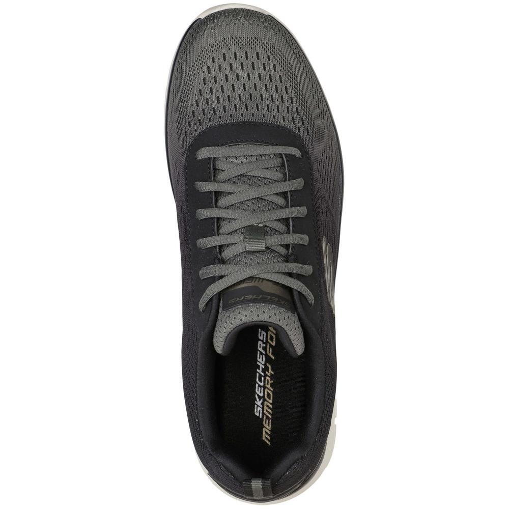 Zapatillas para hombre Skechers Track ripkent en color negro 2/5