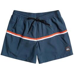Short de bain Quiksilver Between Wave 15 bleu marine