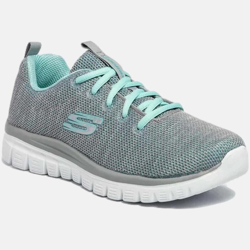 Zapatillas para mujer Skechers Graceful-twisted for en color gris