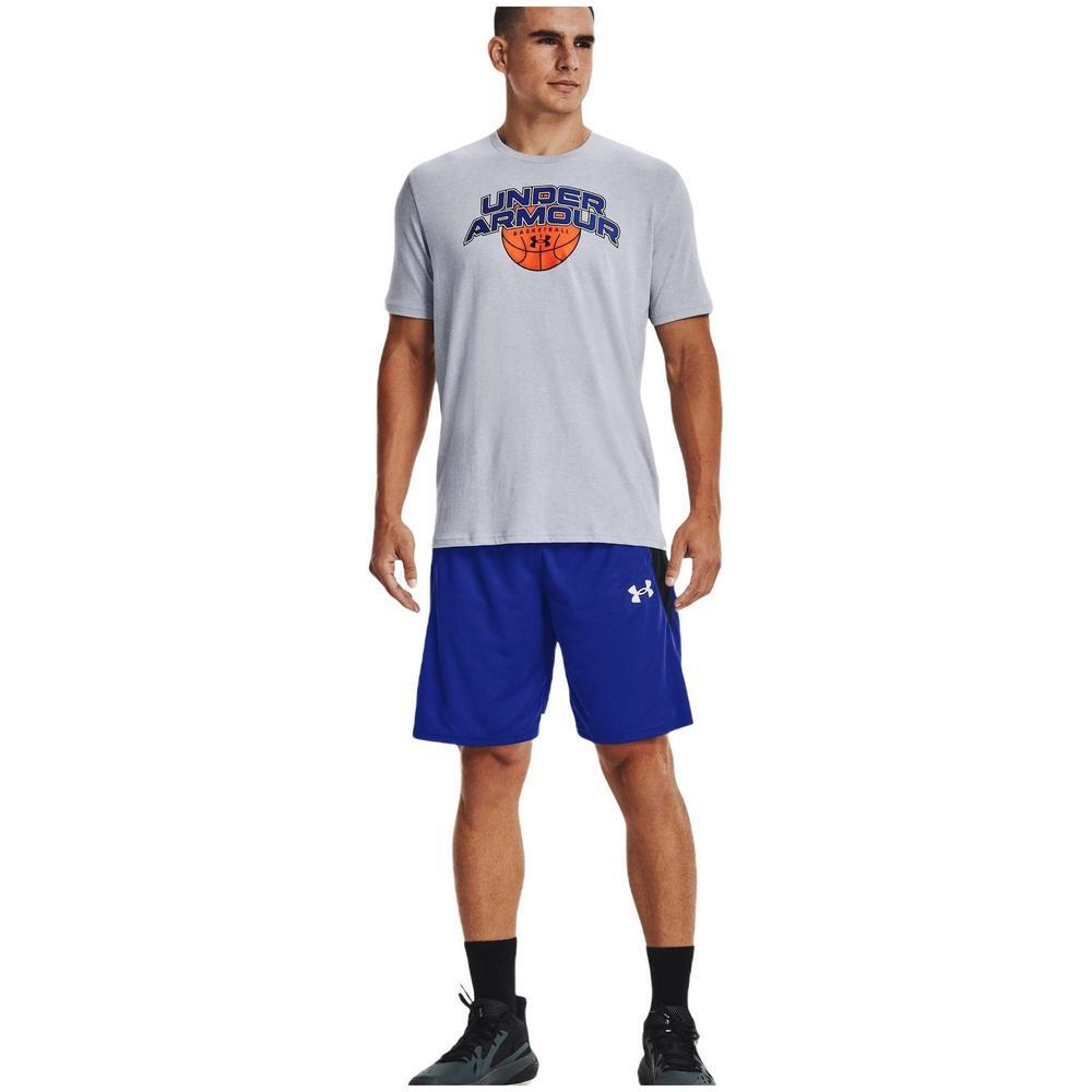 Pantalon corto para hombre Under armour Baseline 10" en color azul 4/5
