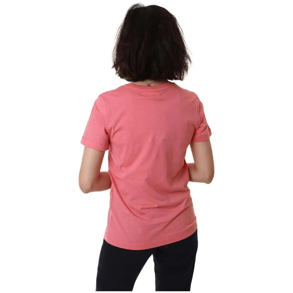 T-shirt Champion de manga curta para mulher, cor-de-rosa 2/3