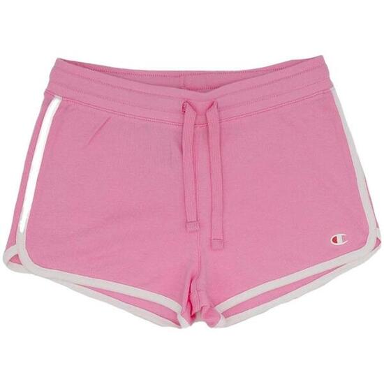 Pantalon corto para mujer Champion en color rosa