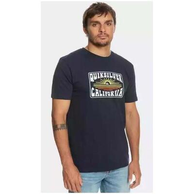 Camiseta de manga corta para hombre Quiksilver Californiadream en color azul