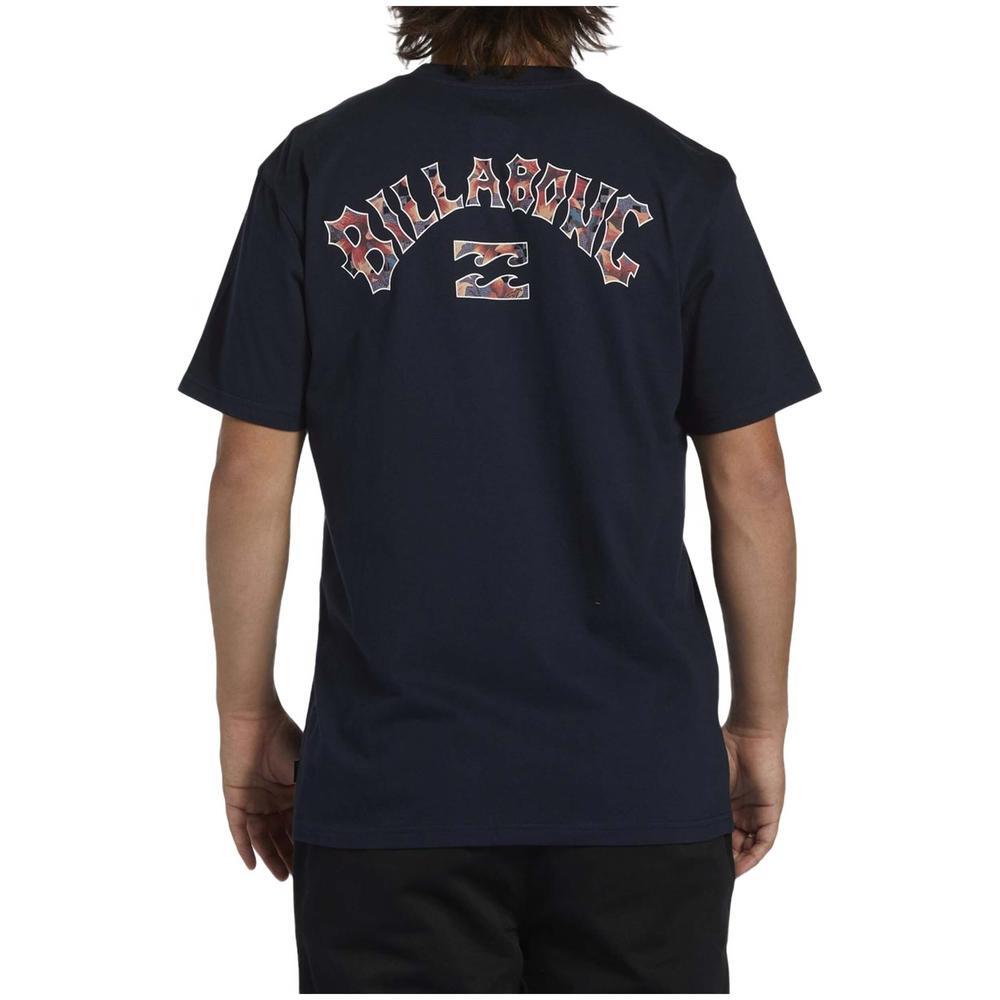 Camiseta de manga corta para hombre Billabong Arch fill en color negro 2/5