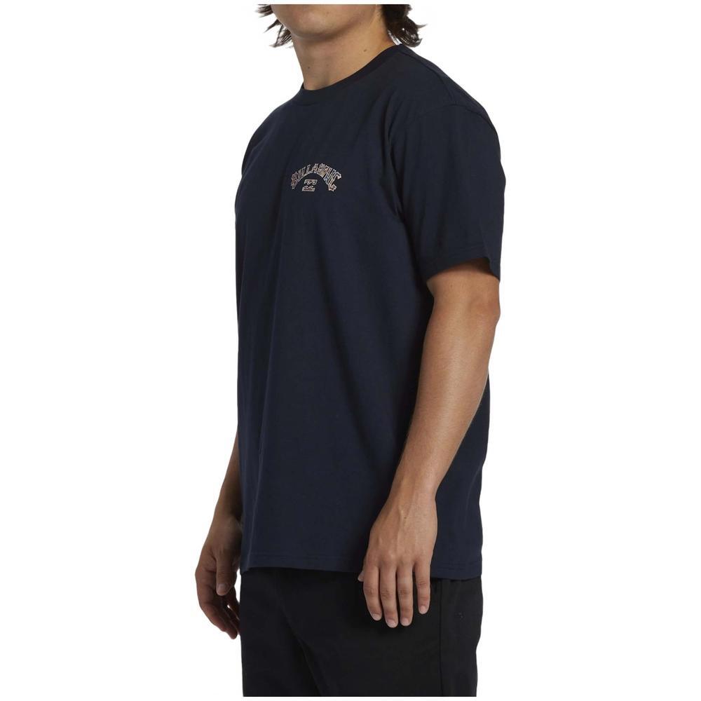 Camiseta de manga corta para hombre Billabong Arch fill en color negro 4/5