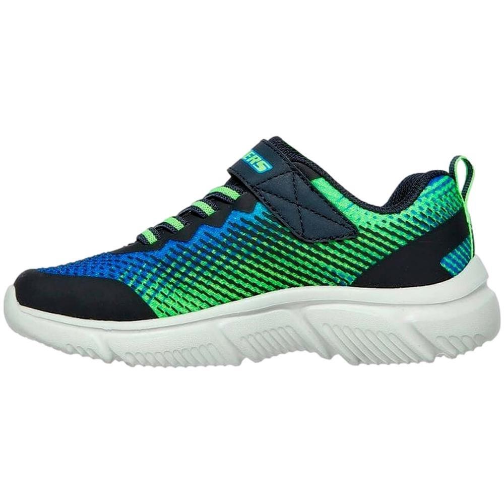Sapatilhas de cross training para criança Skechers Go run 650 em azul 3/4