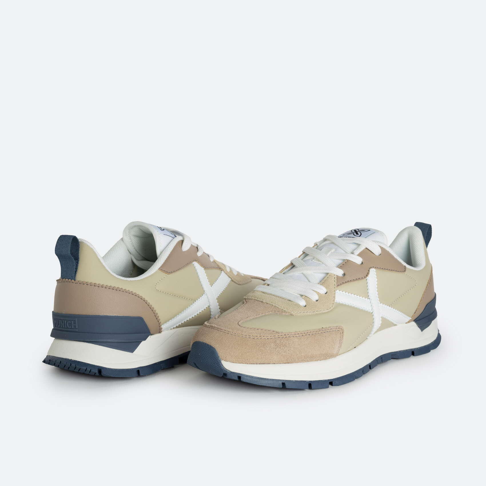 Zapatillas Casual Hombre Munich Versatile 02 Beige 5/5