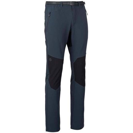 Pantalon largo de la marca Ternua Belonia para hombre en color gris.