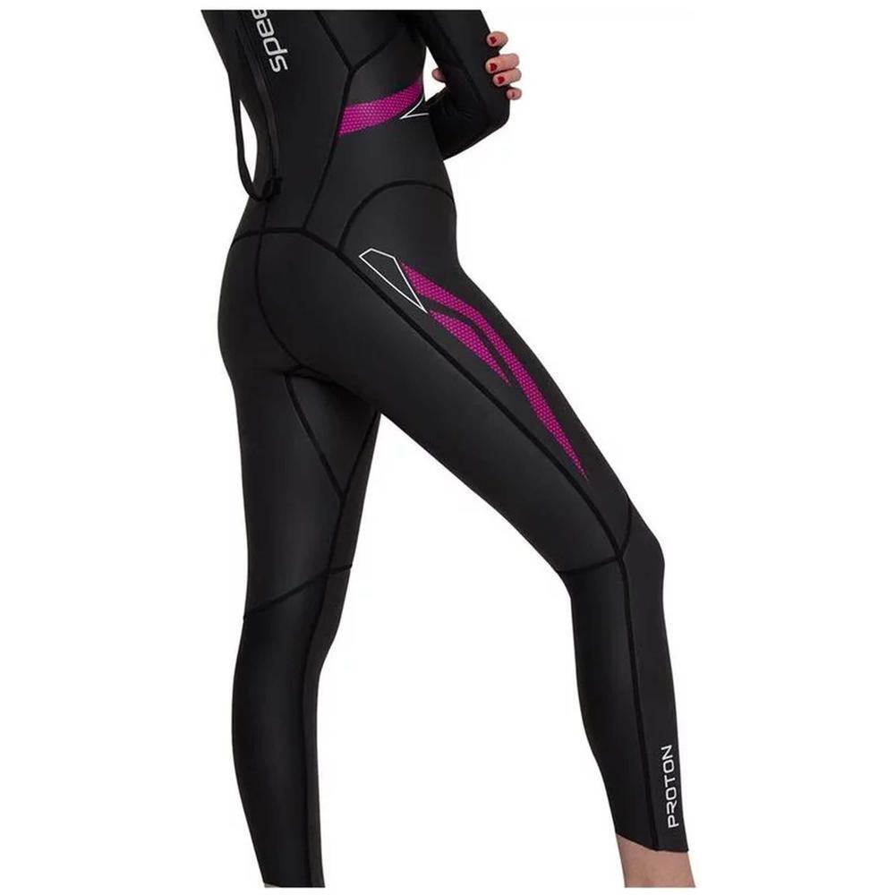 Speedo Women's Proton TSWM Fullsuit Wetsuit - Zwart / Rood - Maat ST 2/5