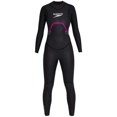 Muta intera Speedo Proton TSWM da donna - Nero/Rosso - Taglia ST
