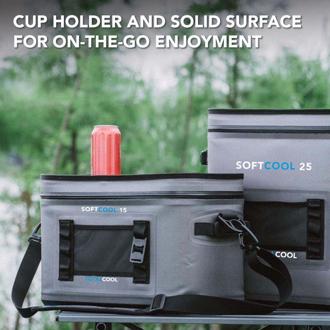 Softcool 12 Cool Bag (Grey) TOTALCOOL Decathlon