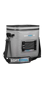 TOTALCOOL SOFTCOOL Koeltas 15L Grijs Voor Outdoor, Camping of Reizen