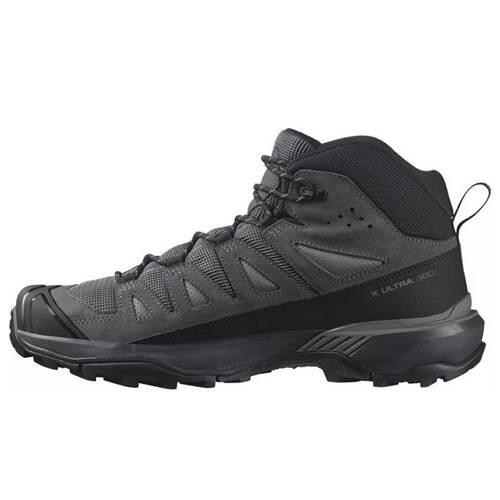 Herren, Wandern & Trekking: Schuhe, X ULTRA 360 LEATHER MID GORE-TEX,  Grau 3/7