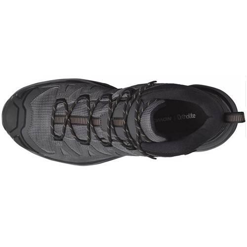 Herren, Wandern & Trekking: Schuhe, X ULTRA 360 LEATHER MID GORE-TEX,  Grau 4/7