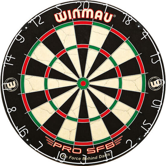 Winmau Pro SFB Dartbord - met 2 sets dartpijlen