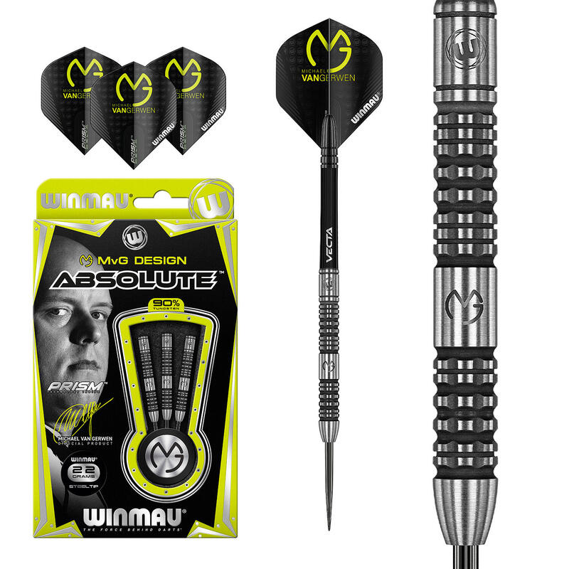 MvG Absolute steeltip dartpijlen 22 gr.