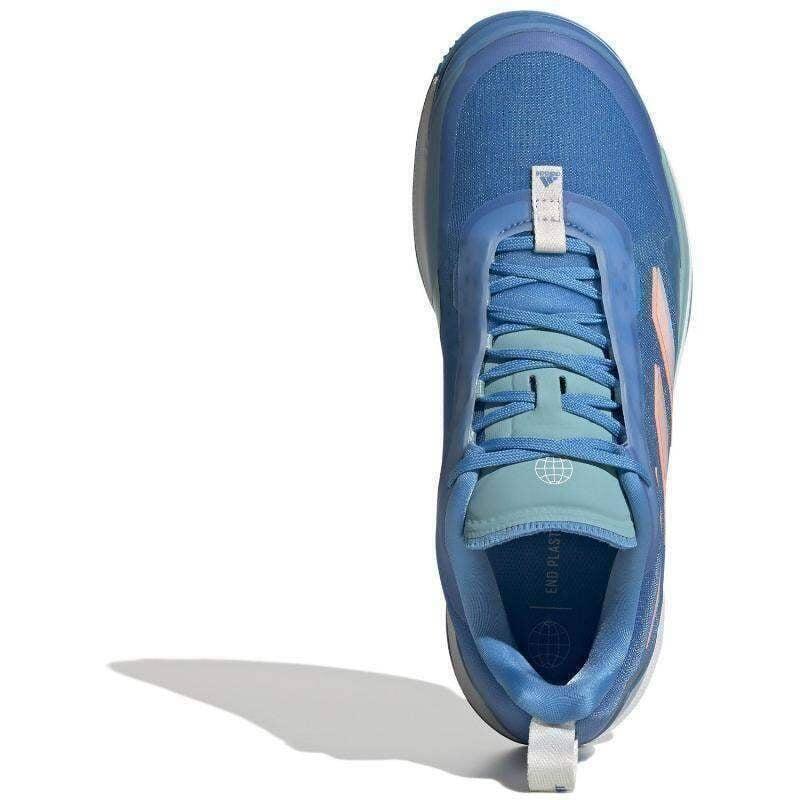 Zapatillas Adidas Avacourt Clay Azul Blanco Mujer -  - 38 4/5