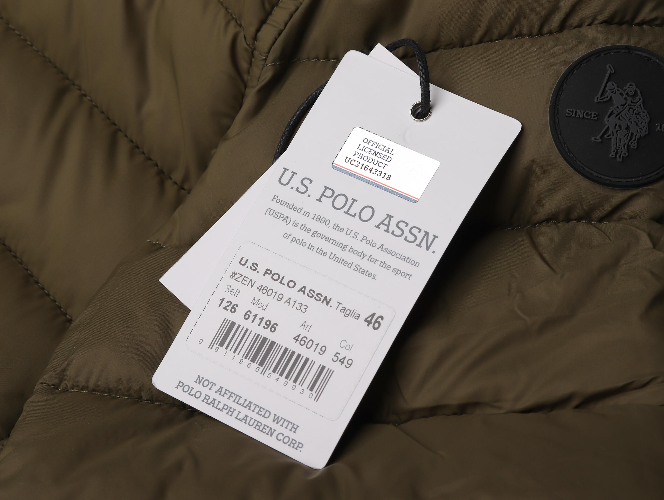 Kurtka męska dwustronna z kapturem U.S POLO ASSN. 7/7
