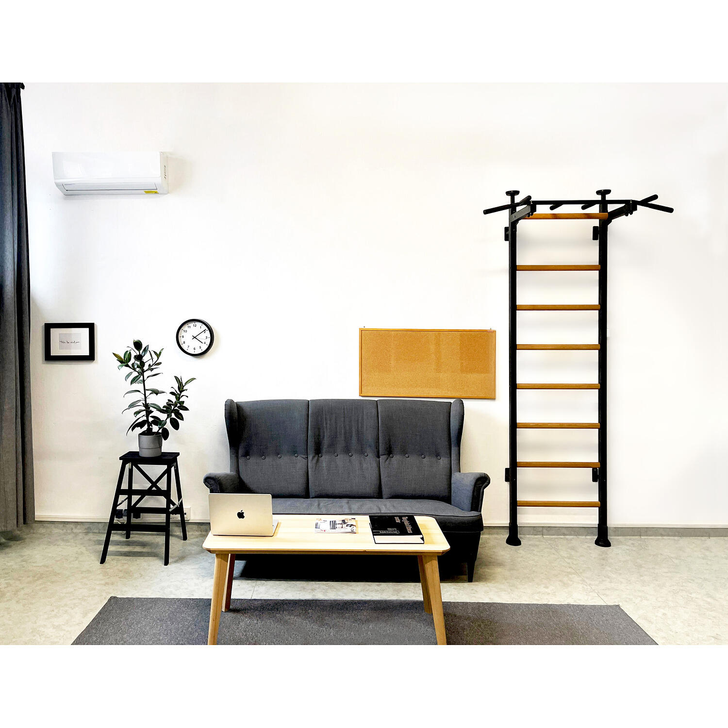 Espalier Système d’espalier « 521B », avec barre de traction fixe Unisexe 5/5