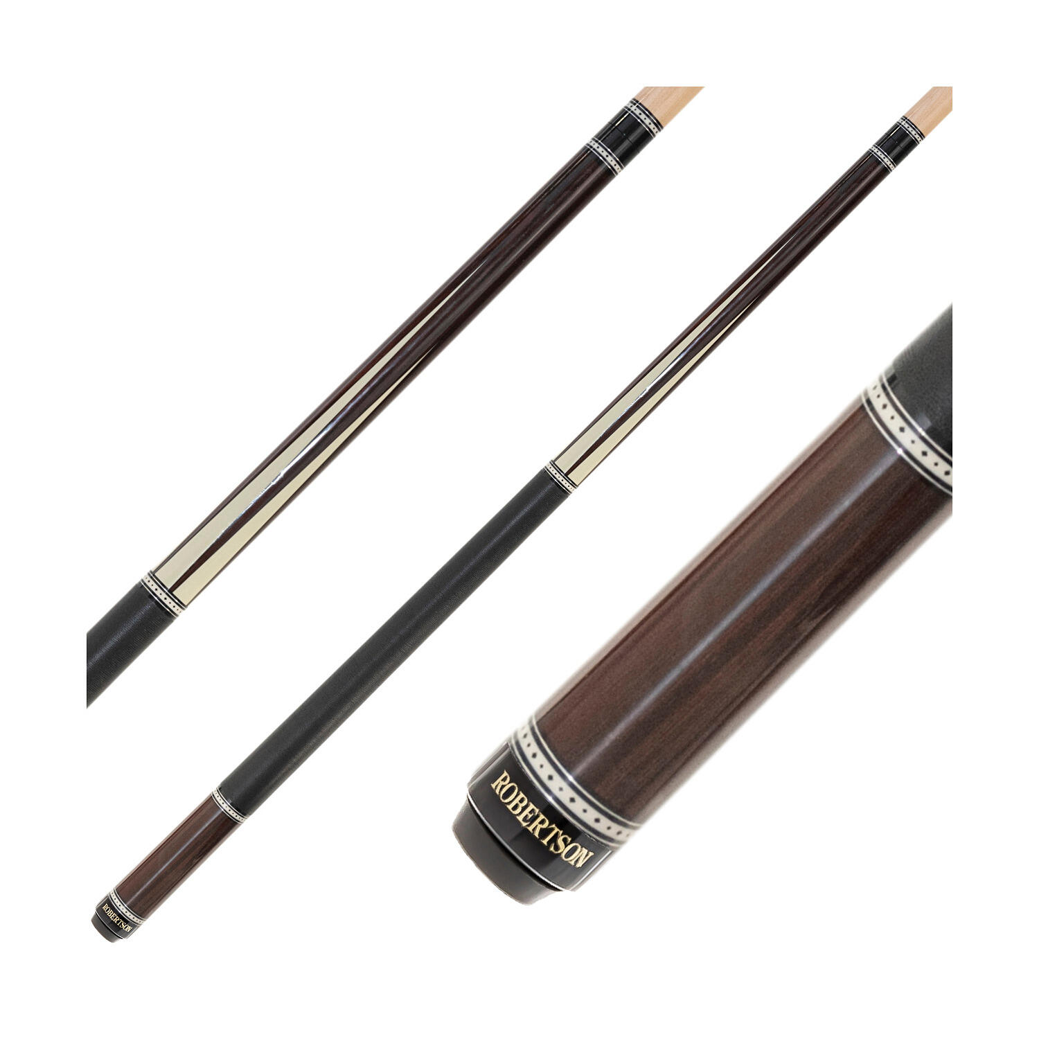 ROBERTSON Billard-Queue R-1 Schwarz Billard / Poolbillard Unisex Schwarz