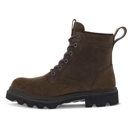Ecco Grainer Damen Stiefel braun coffee Waterproof