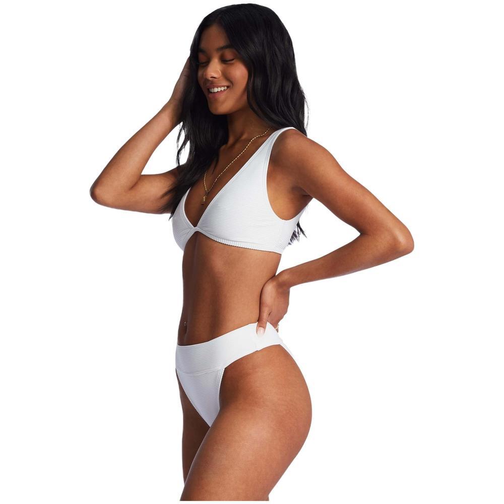 Braguita de bikini para mujer Billabong Tanlines aruba en color blanco 4/5