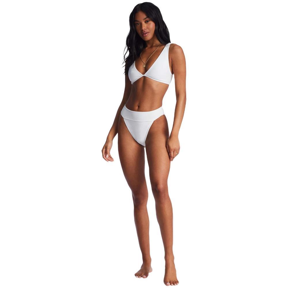 Braguita de bikini para mujer Billabong Tanlines aruba en color blanco 3/5