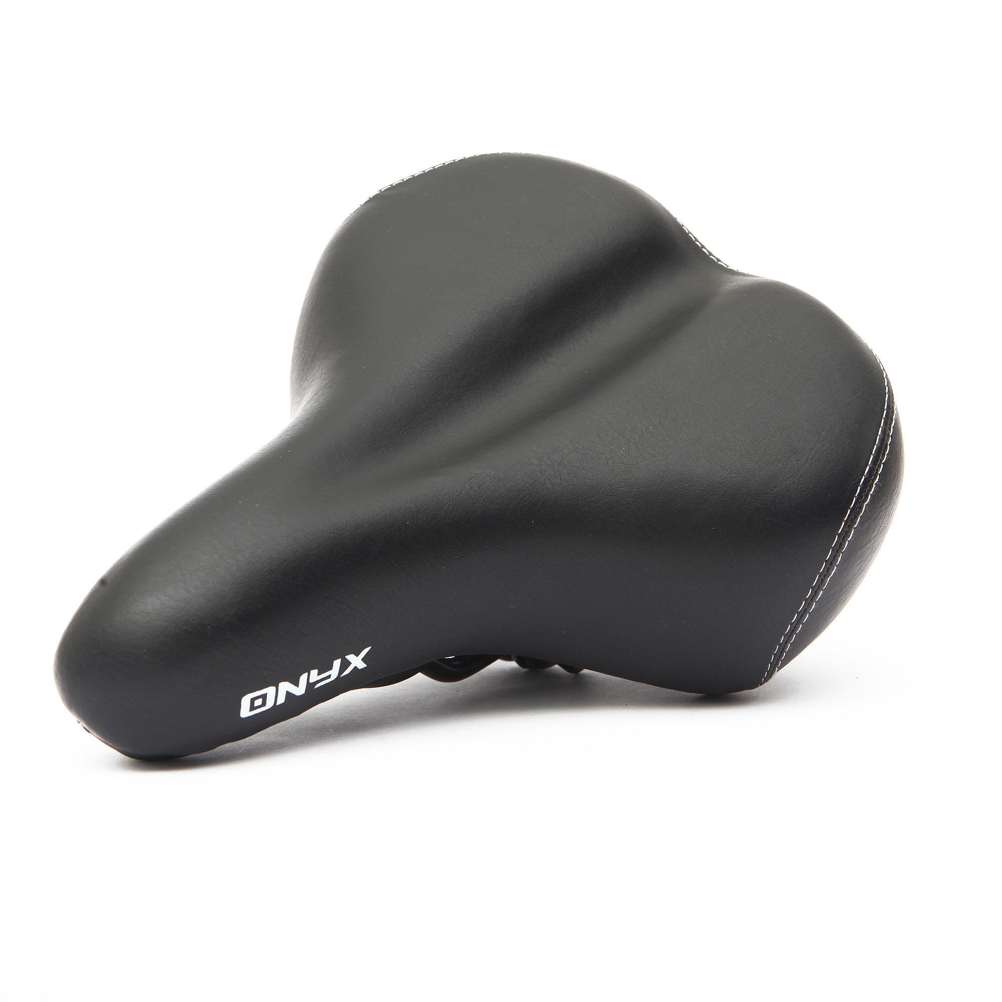 Sella per bicicletta nera ONYX Citi elastomero HIT 2/4