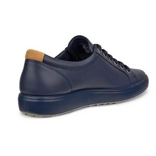 Ecco Soft 7 Schuhe blau marine Damen Sneakers 3/7
