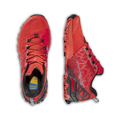 Scarpe da corsa fuoristrada Uomo La Sportiva Bushido II Gtx rosso 5/5
