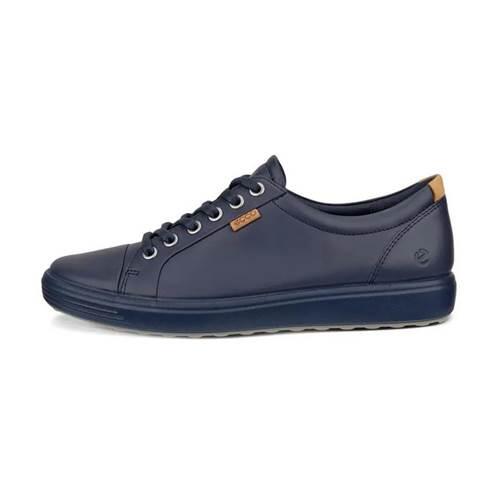 Ecco Soft 7 Schuhe blau marine Damen Sneakers 2/7