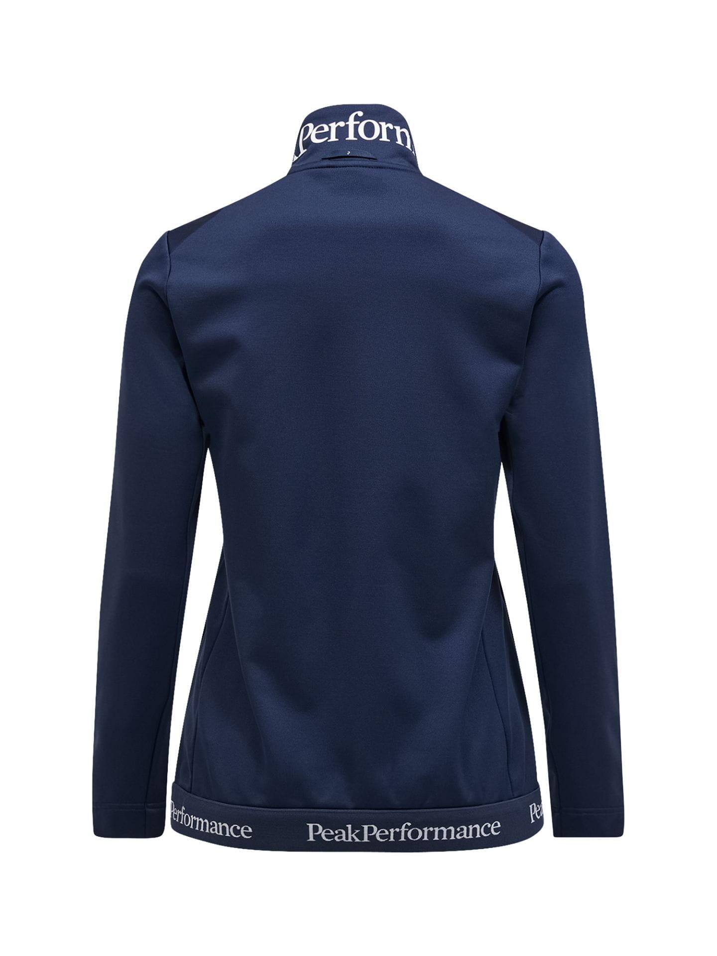Bluza Peak Performance damska Rider Tech Zip Jacket granatowa 2/3