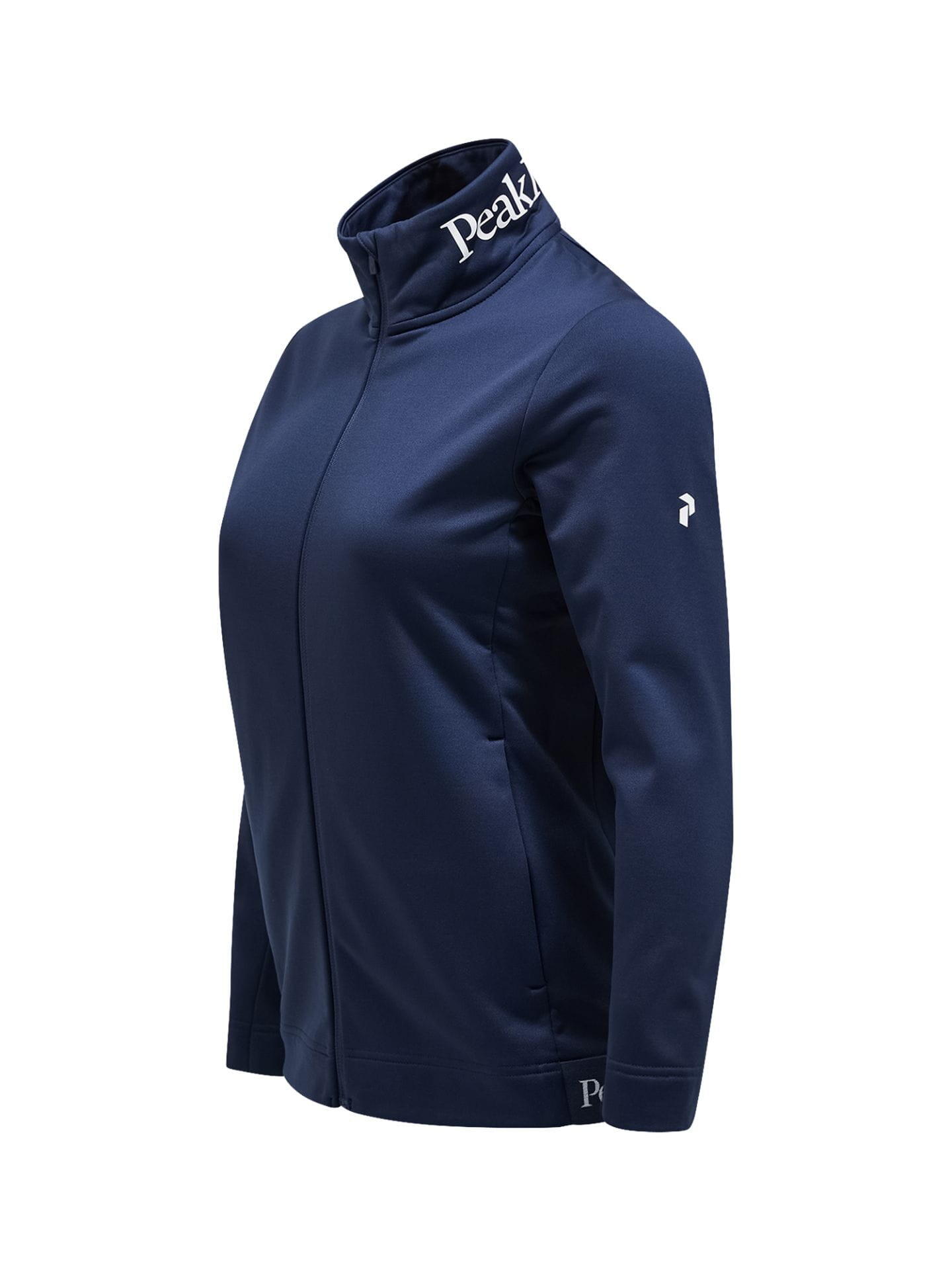 Bluza Peak Performance damska Rider Tech Zip Jacket granatowa 3/3