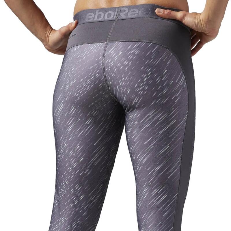 Pantaloni Reebok Workout Ready Printed Capri 3/4 pentru femei, XS