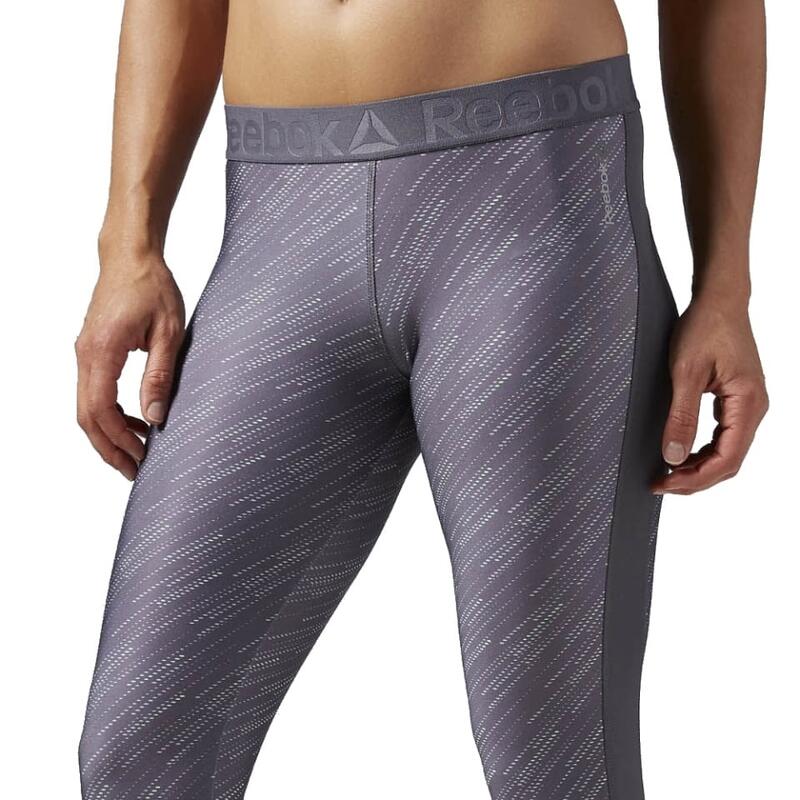 Pantaloni Reebok Workout Ready Printed Capri 3/4 pentru femei, XS